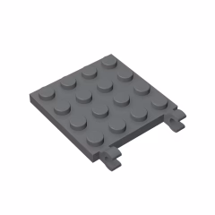 GOBRICKS GDS-758 Modified 4 x 4 with 2 Open O Clips - YWOBB