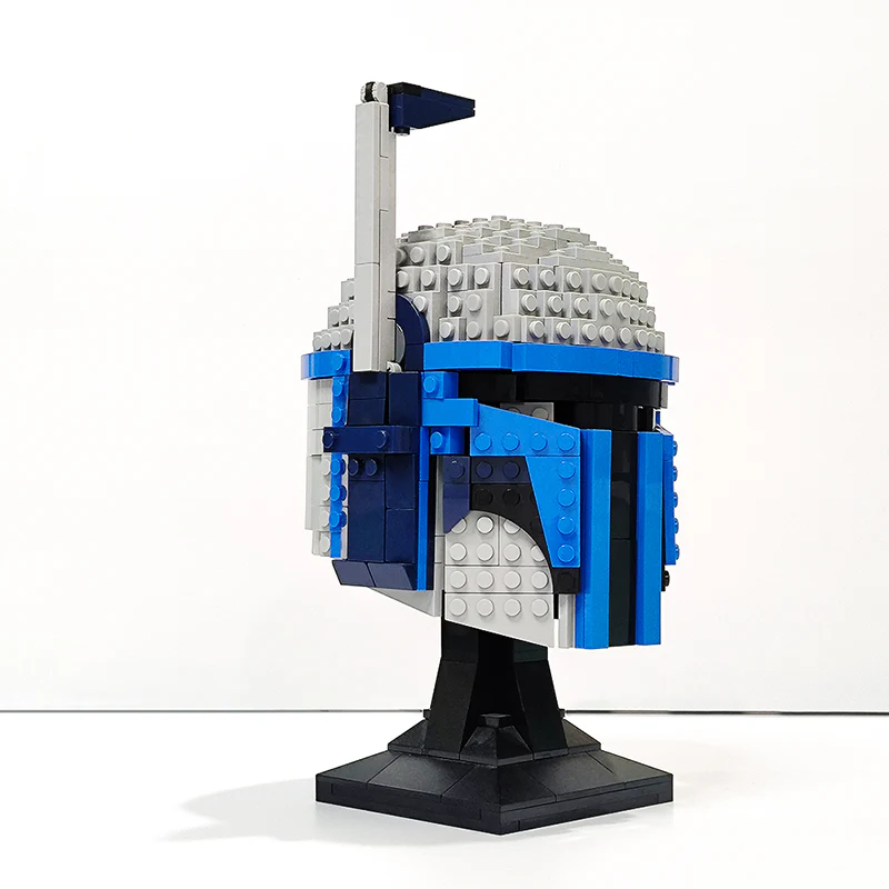 GOBRICKS MOC 46502 Jango Fett Helmet Bust - YWOBB