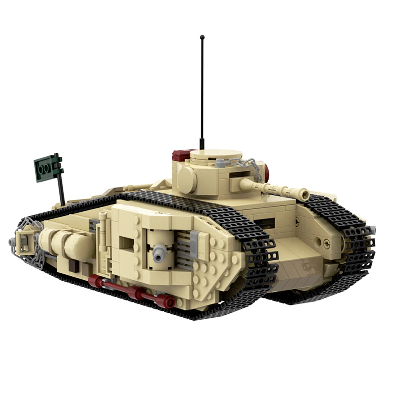 GOBRICKS MOC A1001 Raiders of the Lost Ark tank - YWOBB
