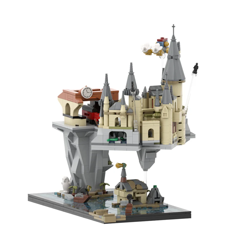 GOBRICKS MOC A0665 Harry Potter - Hogwarts Magic Castle - YWOBB