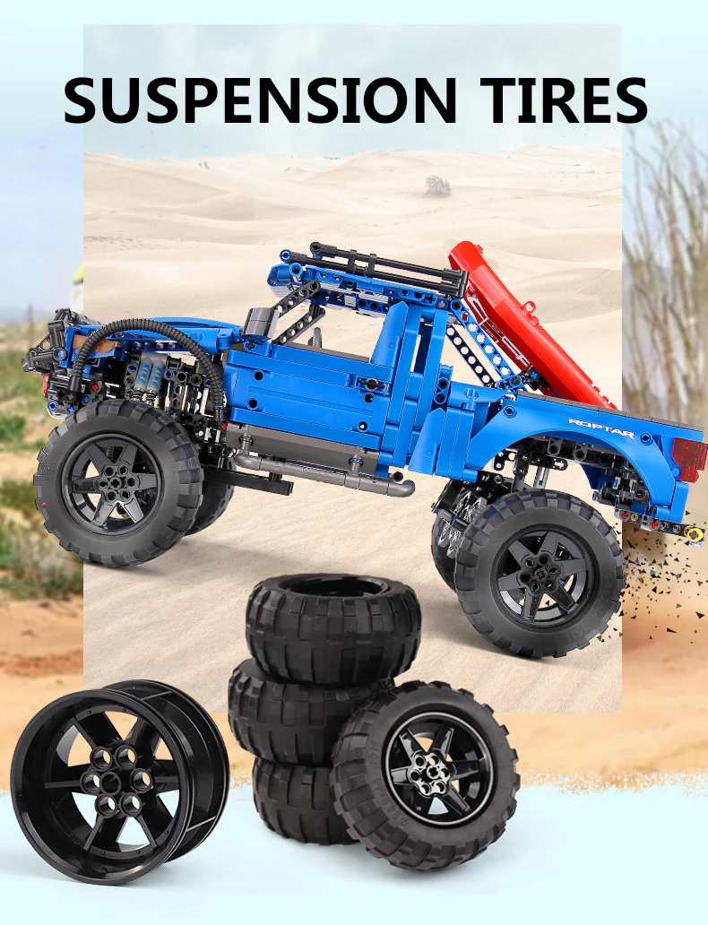 Sembo 701990 F-150 Raptor Pickup Truck Schepper - YWOBB