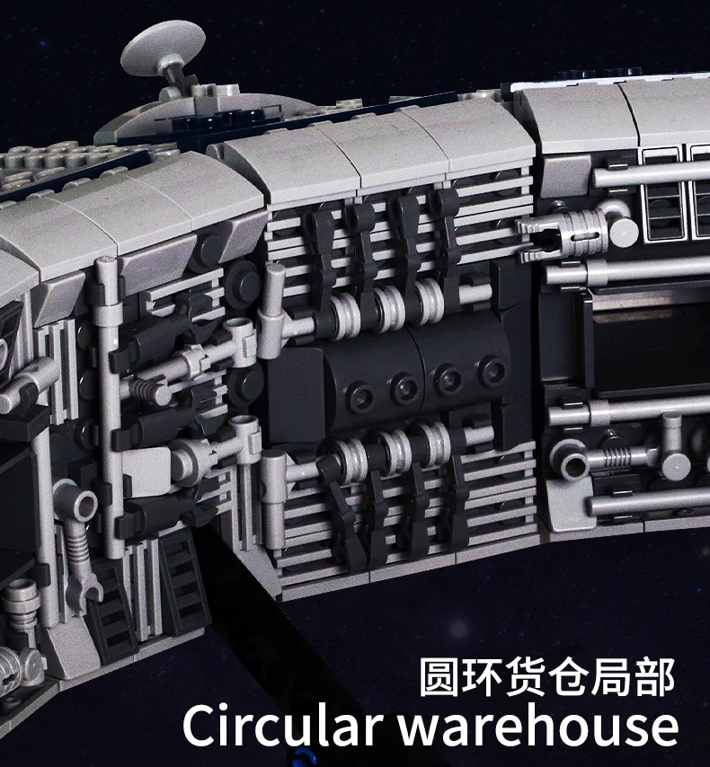 Mould King 21008 Trade Federation Battleship - YWOBB