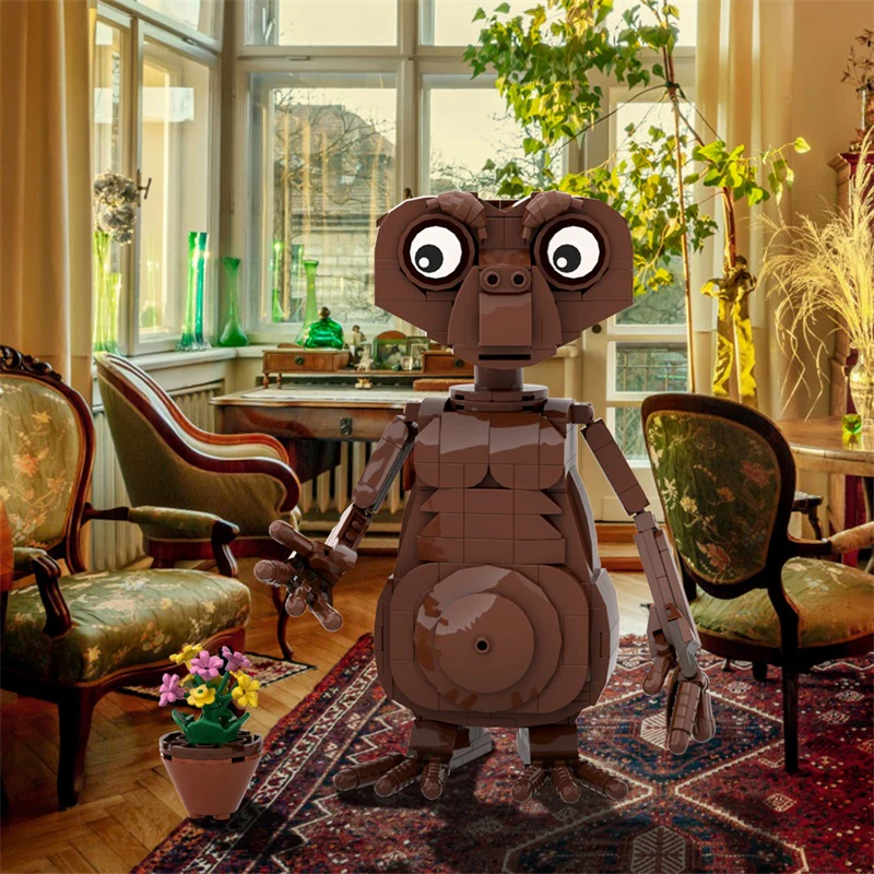 GOBRICKS MOC A1294 ET Alien - YWOBB