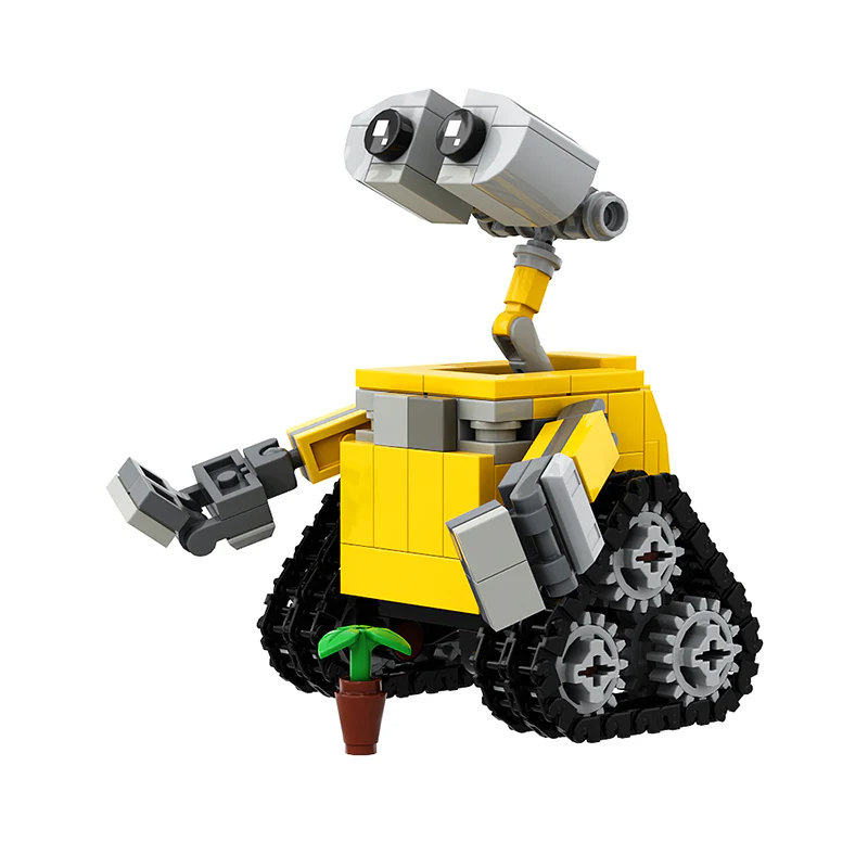 GOBRICKS MOC 143584 mini WALL-E - YWOBB