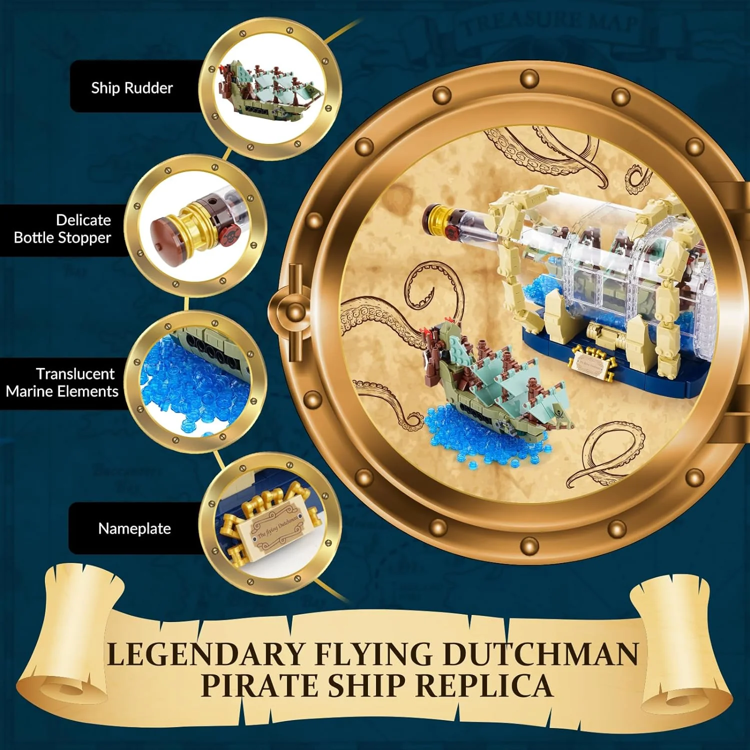 YEGG 92199 Ship in a Bottle Holland - YWOBB