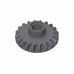 GOBRICKS GDS-1105 Gear 20 Tooth Bevel with Pin Hole - YWOBB