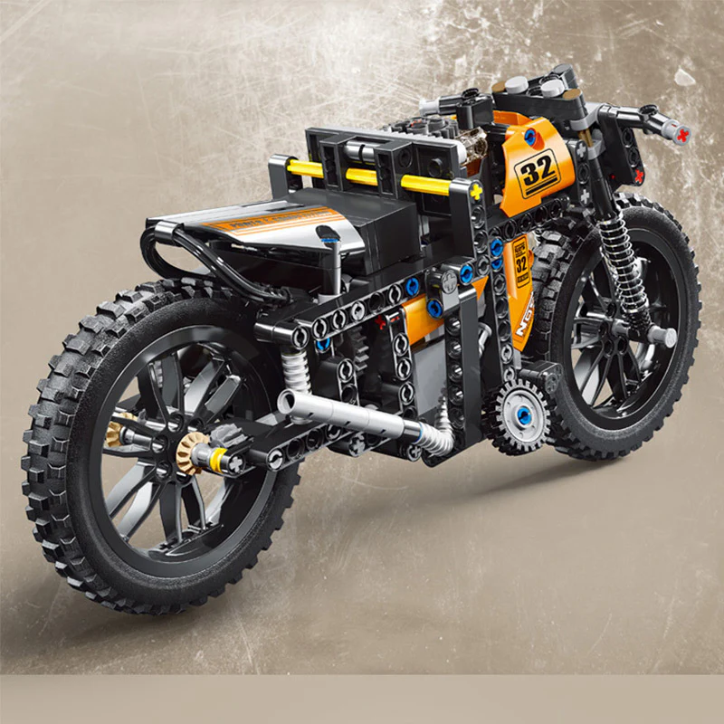 Mould King 23005 Fast RC Motorcycle - YWOBB