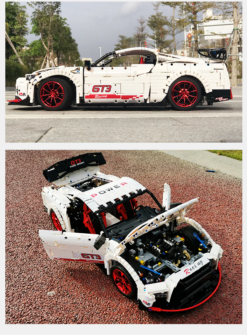 Mould King 13172 The Nismo Nissan GTR GT3 - YWOBB