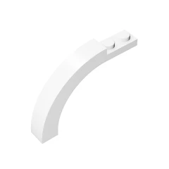 GOBRICKS GDS-720 Arch 1 x 6 x 3 1/3 Curved Top - YWOBB