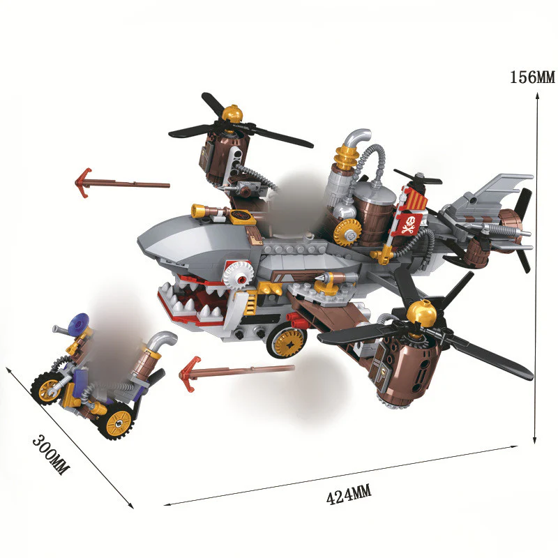 WINNER 8038 the Shark Steam Aircraft - YWOBB