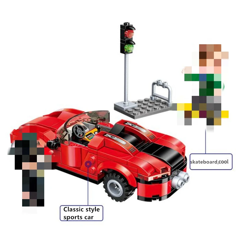 Qman 1131~1137 Colorful City - YWOBB