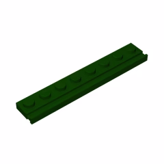 GOBRICKS GDS-1235 Modified 1 x 8 with Door Rail - YWOBB