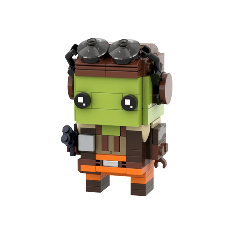 GOBRICKS MOC 157623 General Hera Syndulla brickheadz - YWOBB