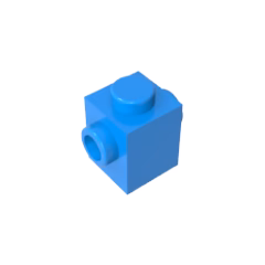 GOBRICKS GDS-649 Modified 1 x 1 with Studs on 2 Sides, Opposite - YWOBB