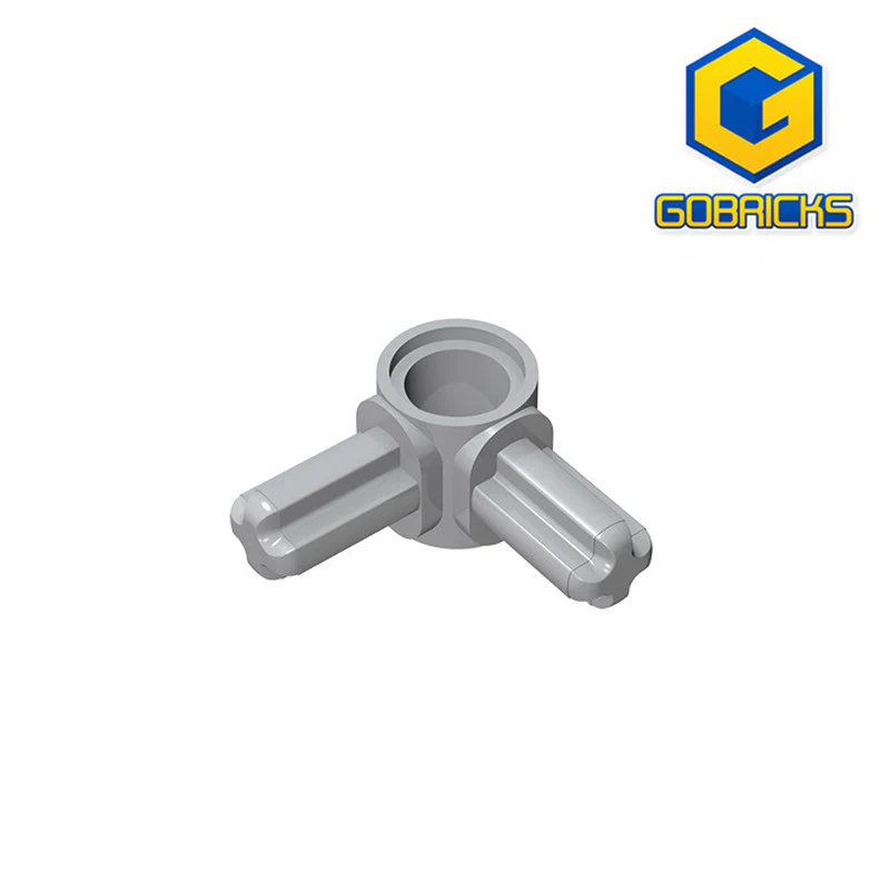 GOBRICKS GDS-924 Axle and Pin Connector Hub with 2 Perpendicular Axles - YWOBB