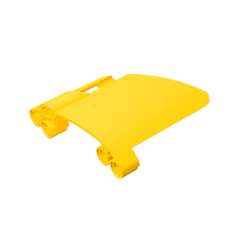 GOBRICKS GDS-1342 Panel Fairing #23 Large Short, Small Hole, Side B - YWOBB