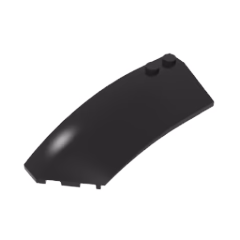 GOBRICKS GDS-M059 Wedge 8 x 3 x 2 Open Left - YWOBB