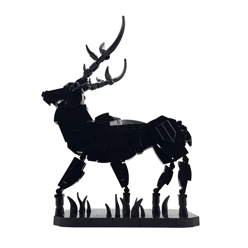 GOBRICKS MOC 143040 Cervus Elaphus - YWOBB