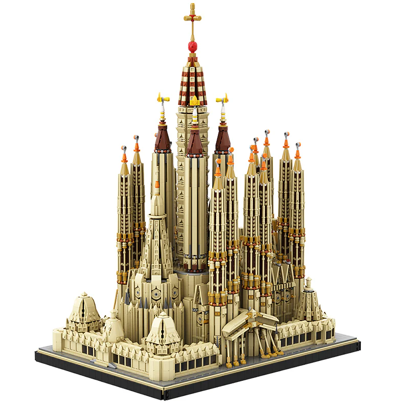 GOBRICKS MOC 65795 Sagrada Familia - YWOBB
