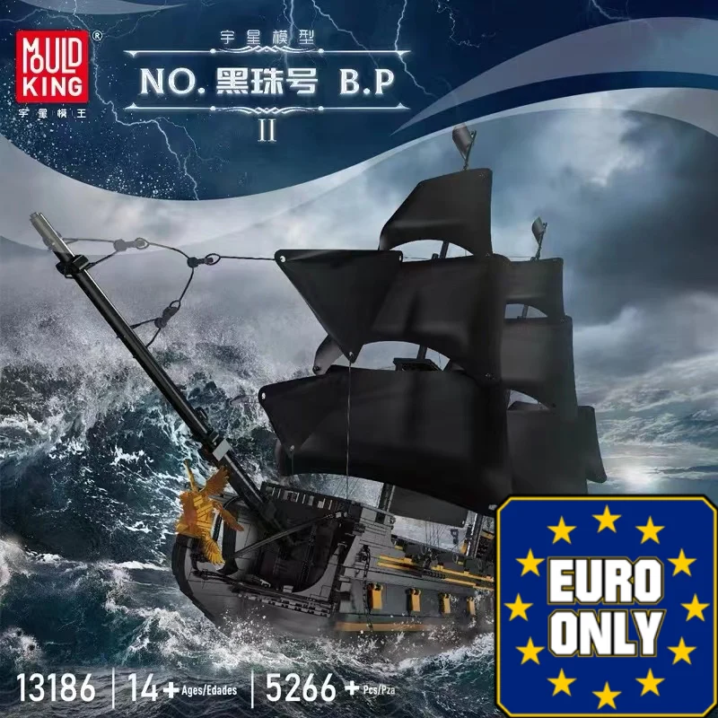 Mould King 13186 Black Pearl OVP EU Warehouse Version - YWOBB