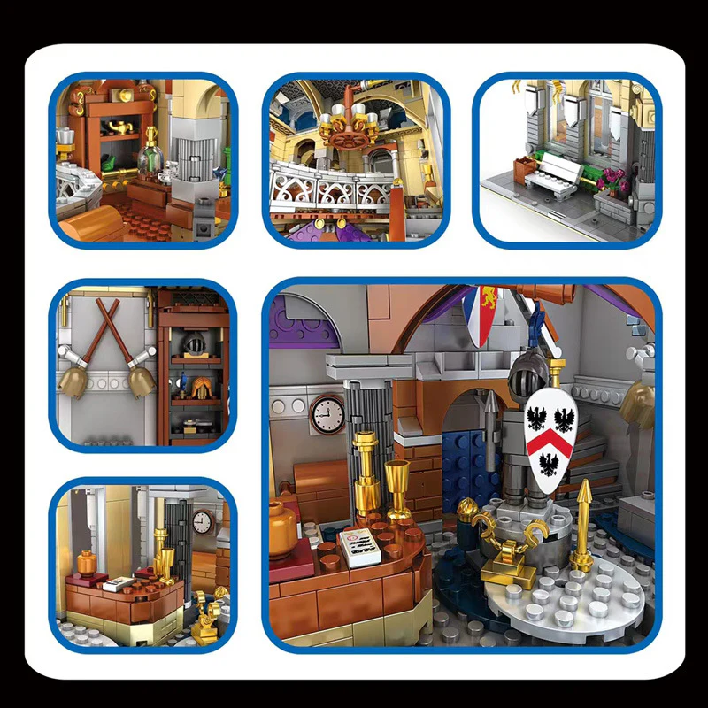 Mould King 11005 Costume Shop with Light bricks - YWOBB