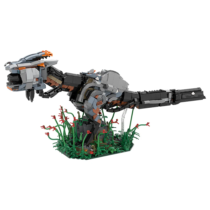 GOBRICKS MOC A1300Y01 Horizon Zero Dawn - Red Eyed Observer - YWOBB