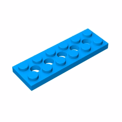 GOBRICKS GDS-698  Plate 2 x 6 with 5 Holes - YWOBB