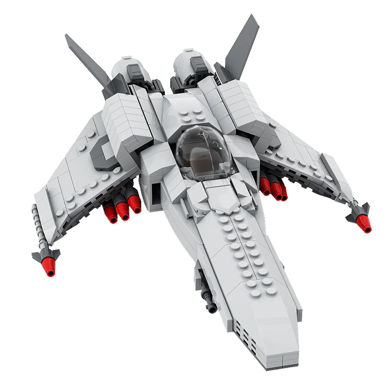 GOBRICKS MOC 127820 Caprican Viper (Battlestar Galactica) - YWOBB