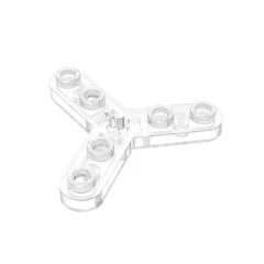 GOBRICKS GDS-983 Plate Rotor 3 Blade with Smooth Ends and 6 Studs - YWOBB