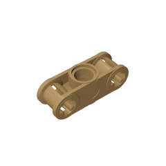GOBRICKS GDS-935 Axle and Pin Connector Perpendicular 3L with Center Pin Hole - YWOBB
