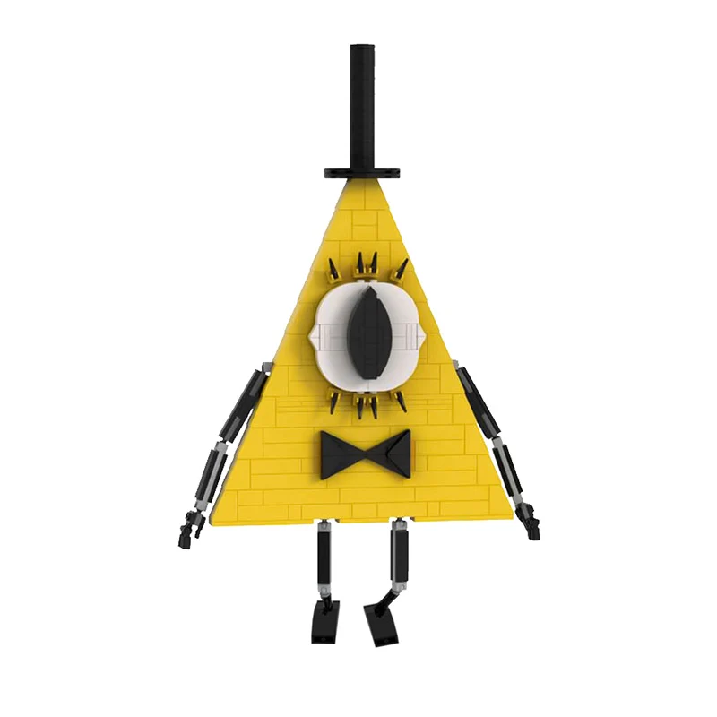 GOBRICKS MOC 175772 Bill Cipher - Gravity falls - YWOBB