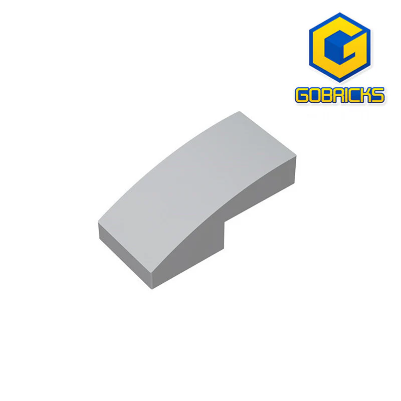 GOBRICKS GDS-656  Curved 2 x 1 - YWOBB