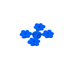 GOBRICKS GDS-1441 Plant Flower Small - YWOBB