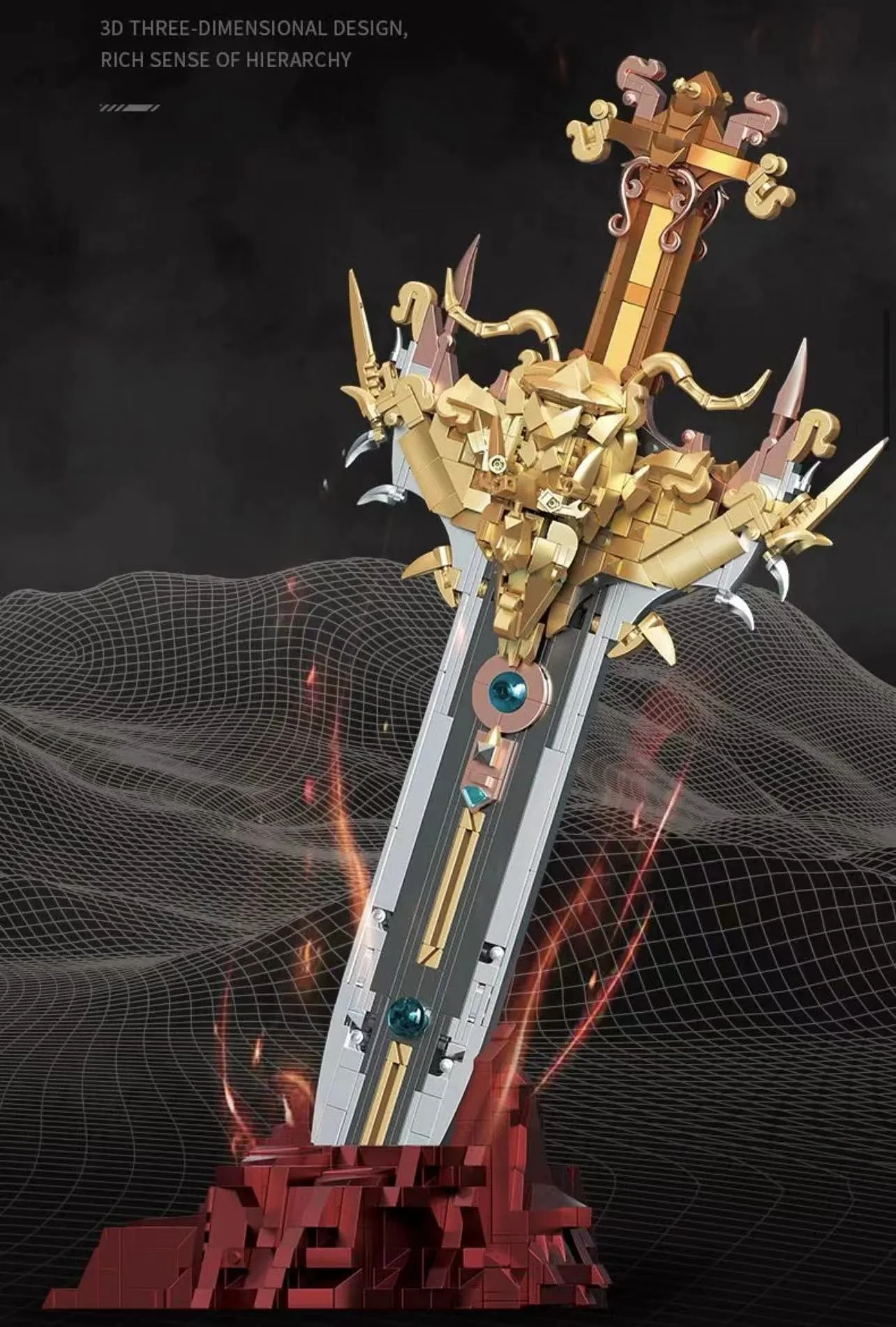 CREATE WITH PASSION 212224 The Sword of Kings - YWOBB