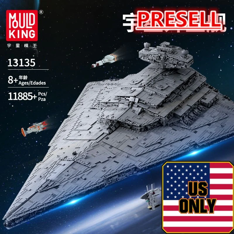 Mould King 13135 MONARCH Imperial Star Destroyer OVP US Warehouse Version - YWOBB
