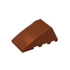 GOBRICKS GDS-730 Wedge 4 x 4 No Studs - YWOBB