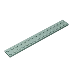 GOBRICKS GDS-517 Plate 2 x 16 - YWOBB