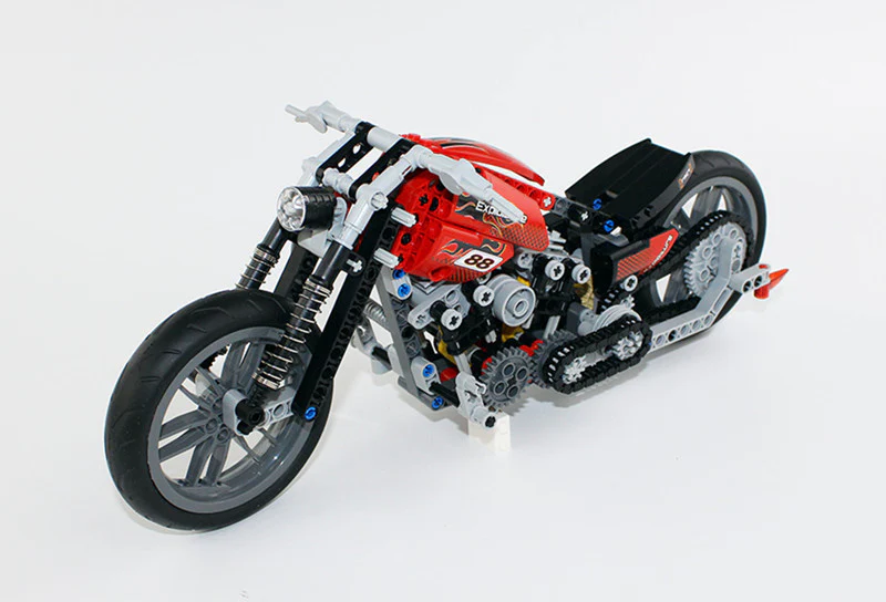 DECOOL 3354 Halley Motorcycle - YWOBB