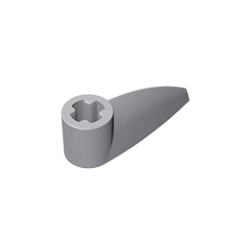 GOBRICKS GDS-1360 Bionicle 1 x 3 Tooth with Axle Hole - YWOBB