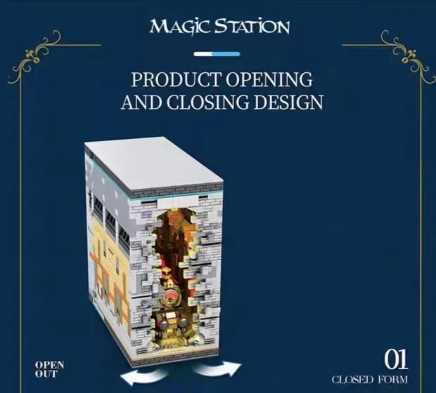 Reobrix 66031 Magic Station Book - YWOBB