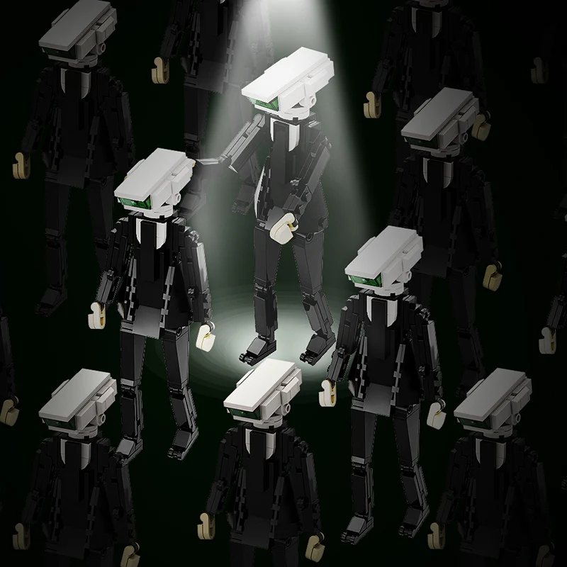 GOBRICKS MOC A0983Y03 camera man - YWOBB