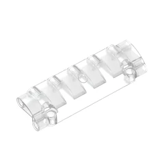 GOBRICKS GDS-1010 Panel Curved 11 x 3 with 2 Pin Holes through Panel Surface - YWOBB