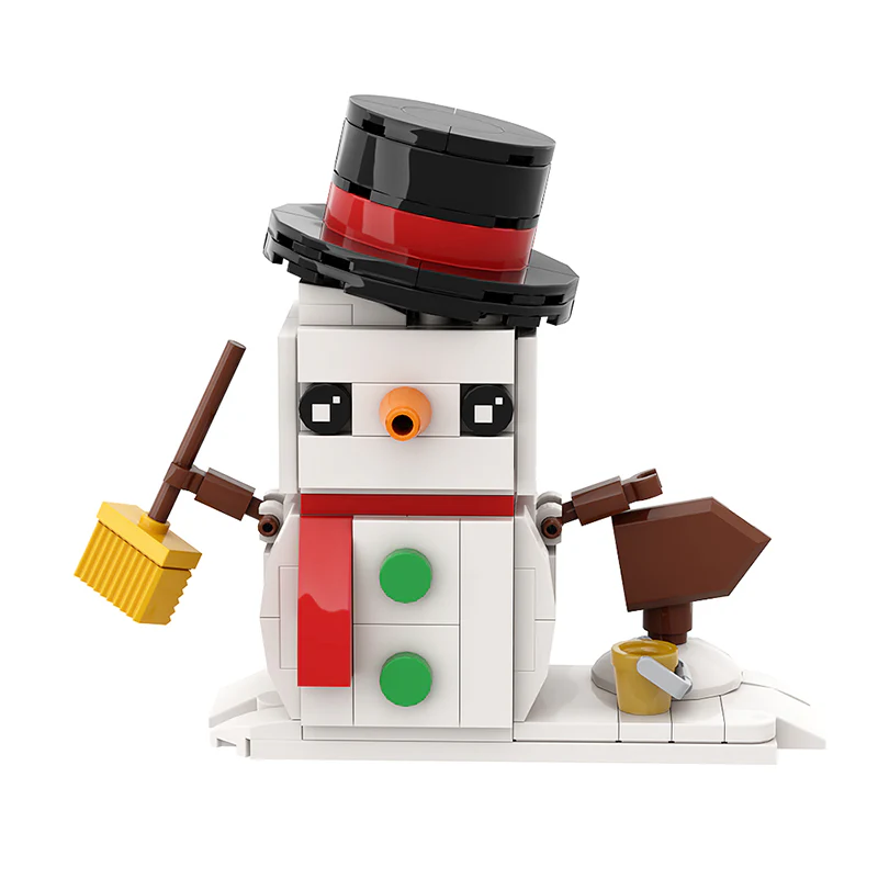 GOBRICKS MOC A0613Y01 Snowman - YWOBB