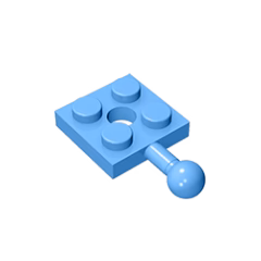 GOBRICKS GDS-1052 Modified 2 x 2 with Tow Ball and Hole - YWOBB