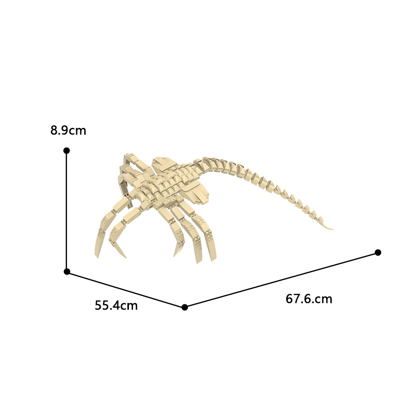 MOC C7909 Facehugger-Alien - YWOBB