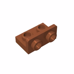 GOBRICKS GDS-643 Bracket 1 x 2 - 1 x 2 Inverted - YWOBB