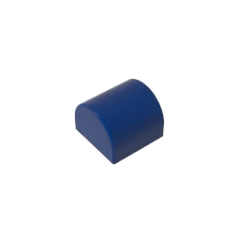 GOBRICKS GDS-M255	Slope Curved 1 x 1 x 2/3 Double - YWOBB