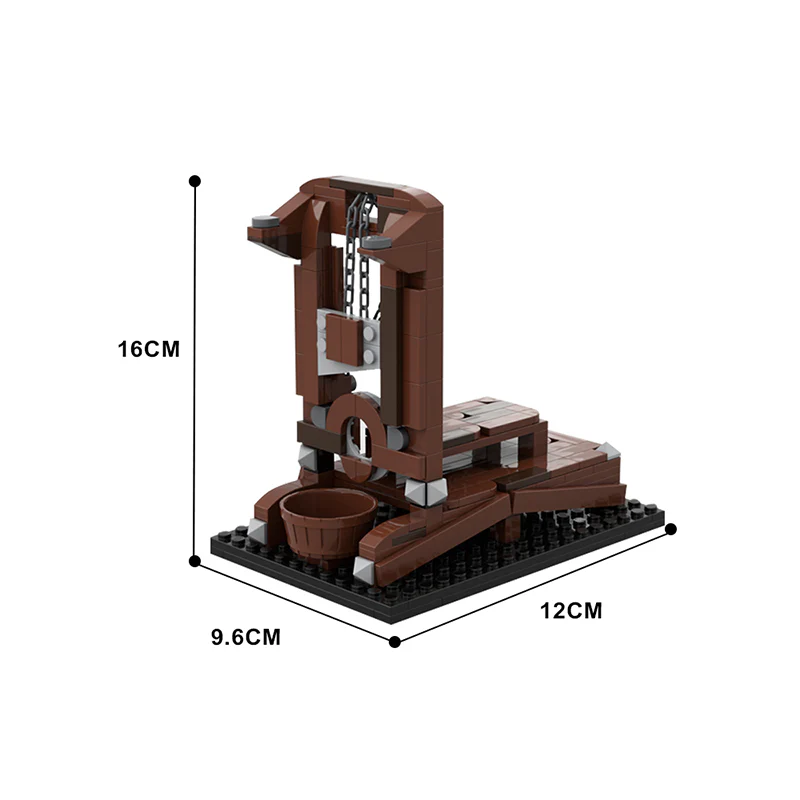 GOBRICKS MOC 144876 Guillotine - YWOBB
