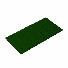GOBRICKS GDS-529 Plate 8 x 16 - YWOBB