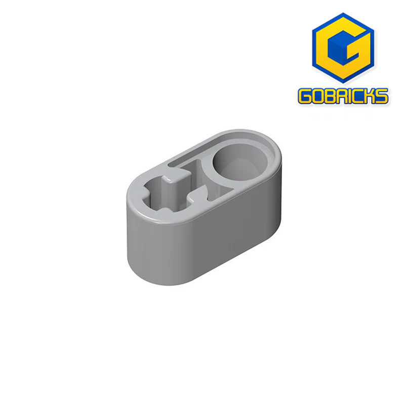 GOBRICKS GDS-669 Liftarm Thick 1 x 2 - Axle Hole - YWOBB